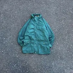 00s Eddie Bauer マウンテンパーカー ミドル丈 裏チェック メンズ