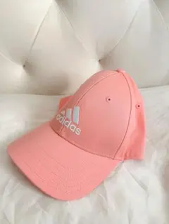 adidas キャップ ピンク Fサイズ(57-60cm)