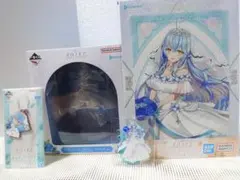一番くじ ホロライブ 雪花ラミィ フィギュア アクスタ ビジュアルボード ラバー