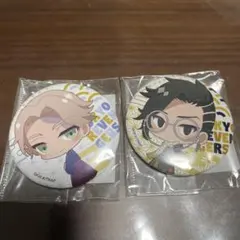 東京リベンジャーズ　ちびっつ！　ココ　イヌピー　缶バッジ