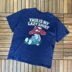 スマーフ オフィシャル クルーネック 半袖 Tシャツ 海外キャラ