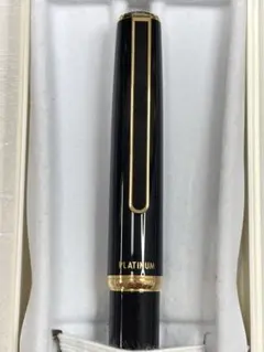 未使用 1980年代 シール付 竹と雉 白金 万年筆 18金 中字 コンバーター