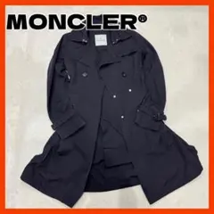 モンクレール　MONCLER スプリングトレンチコート　ネイビー　レディースのサムネイル