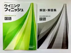 ウイニングフィニッシュ　中学3年間の総まとめ　国語　高校入試　受験対策