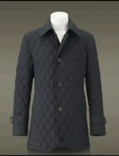 未使用級　終盤モデルキルティング　バーバリーブラックレーベル　クレストブリッジ