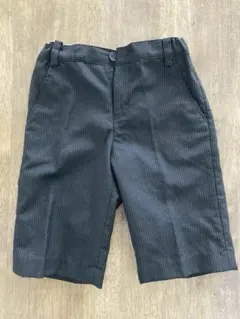 コムサイズム フォーマル ハーフパンツ ストライプ柄 120センチ