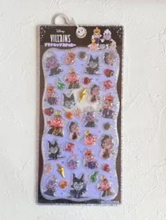 正規品　ディズニー　ヴィランズ　プチドロップステッカー カミオジャパン