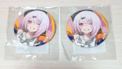 カプくじ スト6×にじさんじ 缶バッジ 椎名唯華