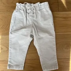 コーディロイ白パンツ　ベビー