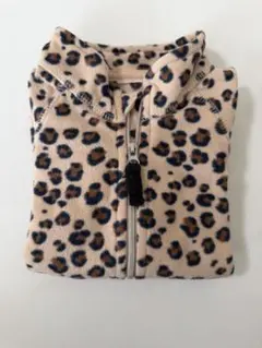 H&M レオパード柄 フリースジャケット