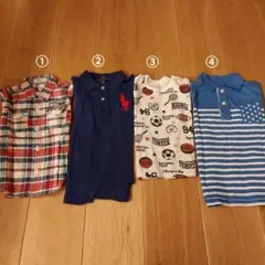 男の子90㎝半袖セット