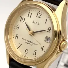 【稼働品】セイコー アルバ クォーツ 腕時計 V782-0500