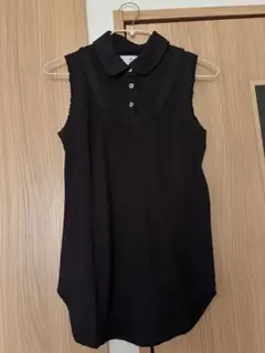 agnès b. PARIS 半袖 丸襟シャツ ブラック T1 - メルカリ