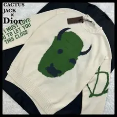 5177【未使用級・タグ付き】ディオール×カクタスジャック セーターのサムネイル