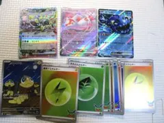 ポケモンカード ブラッキーex RR ラティアスex ヨワシex エリキテルAR