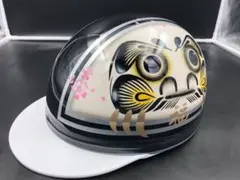 コルク半 カスタム 富士日章 三つボタン ブラックイエローグリーン