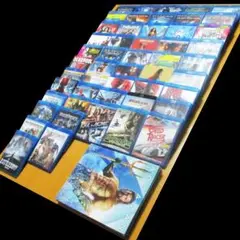 洋画(DC、マーベル編)ブルーレイソフト50本＋映画パンフレット10冊セット