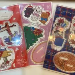 クリスマスアクリルスタンド3点セット