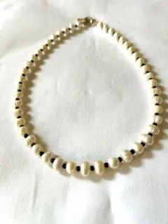 BEAMSBOY ROSETTAPRAYERPEARL NECKLACE