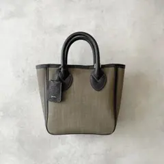 ほぼ未使用】VASIC JOUR ヴァジック ジュールラフィアステッチ黒大容量 