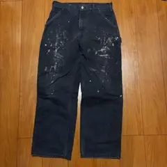 90s Carhartt ペインターパンツ　ボロ　襤褸　フェード　32×30