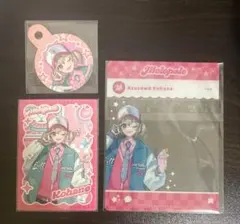 プロセカ メロパレ カード SNS風クリアカード ストロータグ 小豆沢こはね