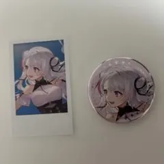 にじさんじ SitR 東京 椎名唯華　缶バッジ チェキ風カード