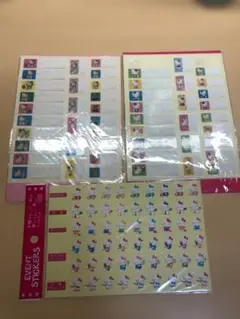 ハローキティ お名前シール 산리오