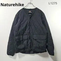 ネイチャーハイク　ジャケット　L　黒　キルティング　軽量中綿　M相当