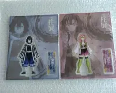鬼滅の刃　柱展　アクリルスタンド　伊黒小芭内　甘露寺蜜璃