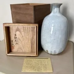 朝鮮美術 李朝 高麗青磁 象嵌花文 徳利 時代箱付 V R7220 - メルカリ