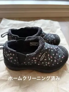 【16cm】KEEN HOWSER II 黒/水玉