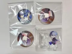 青柳冬弥 缶バッジ3点＆セカライ4th アクリルスタンド セット