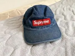 supreme デニムキャップ