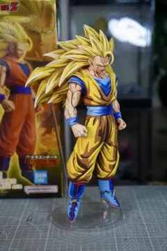 ドラゴンボール 一番くじ A賞 超サイヤ人 3孫悟空 ペイント 二次元彩色