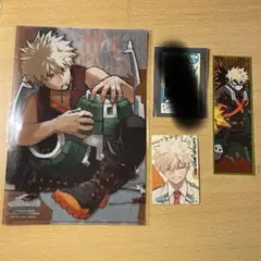 爆豪勝己 クリアファイル マグネット ステッカー 僕のヒーローアカデミア 原画展