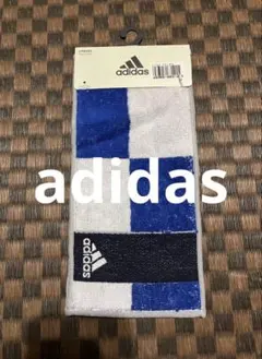 【新品】adidas チェック柄ミニハンカチ2枚セット