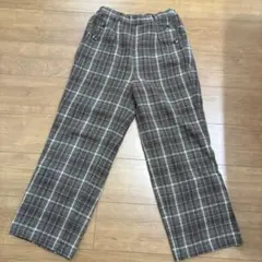 しまむら　terawear チェックパンツ