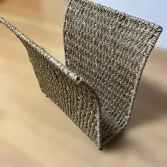 ラタンのマガジンラック