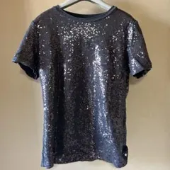 DKNY スパンコール半袖　グレー　Tシャツ XSのサムネイル