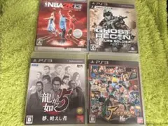 PS3ゲーム4本セット