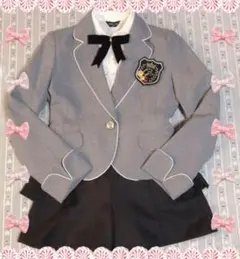 卒業式 セレモニースーツ 140cmキャサリンコテージ 3点セット