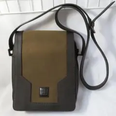 dunhill ショルダーバッグ メンズ　ダンヒル　ブラウン/カーキ