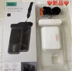 ❤️早い者勝ち❤️iPhone 15/14専用 防水スマホポーチ 高タッチ感度　白
