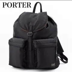 【未使用級】極美品 ポーター タンカー リュック ブラック 黒 廃盤 希少