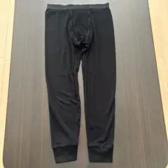 ユニクロ　超極暖　ヒートテックタイツ　ブラック Mサイズ　メンズ　前開き