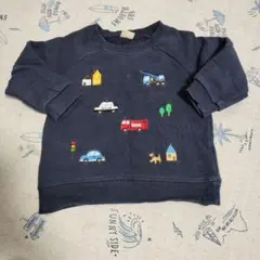 プティマイン はたらく車 トレーナー 90