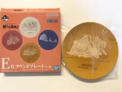 ONE PIECE round plate MOMONOSUKE YAMATO