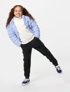 ユニクロ ボアスウェットパンツ ブラック 160