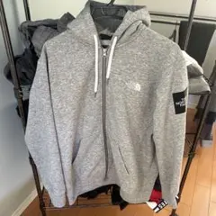 THE NORTH FACE グレー フルジップ パーカー M